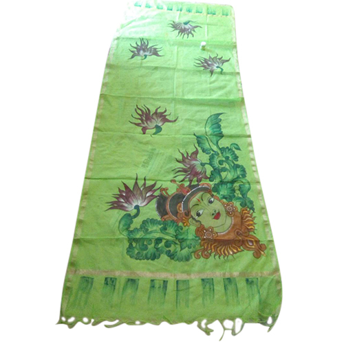 Hand Made Painted Dupatta
