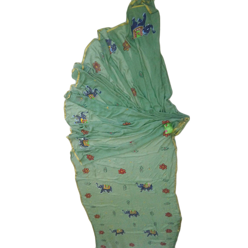 Vintage Hand Painted Saree