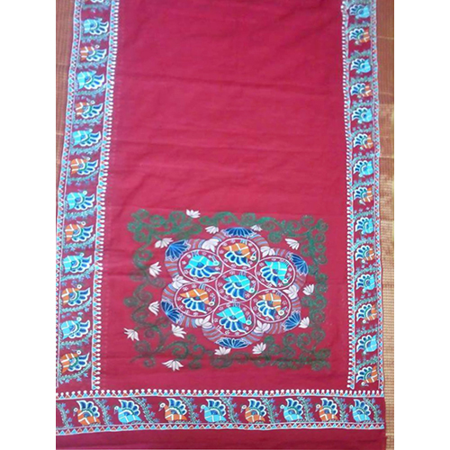 Ladies Hand Painted Saree