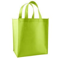 Non Woven Tote Bag - Non-woven Fabric, Variable Dimensions, Lime Green | Lightweight, Waterproof, Eco-friendly, Durable, Stylish, Reinforced Handles