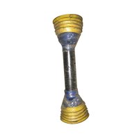 Rotavator Pto Shaft - Steel, 50 Mm Diameter, 1000 Mm Length, Yellow | Dependable, Efficient, Long Lasting, High Tensile Strength, Sturdy Design