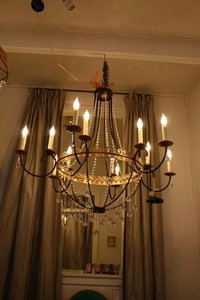 Glass Chandelier