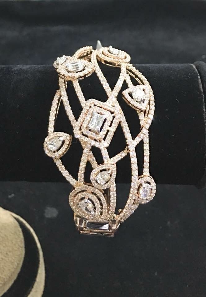 Designer Diamond Bangles