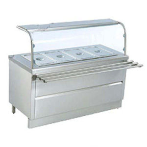 Stainless Steel Bain Marie Counter