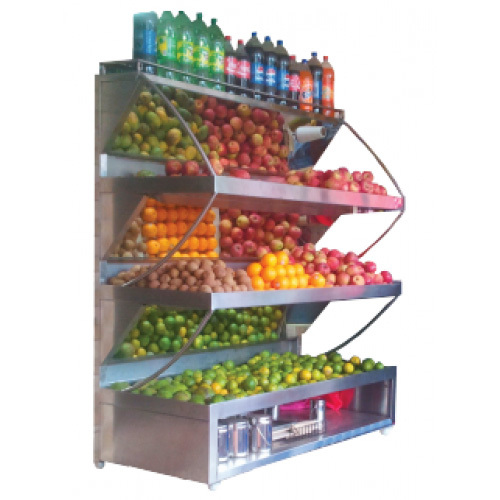 Stainless Steel Fruit Display Counter