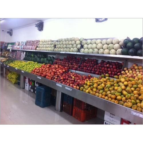 Supermarket Steel Fruit Rack