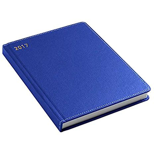 Leather Blue Diary