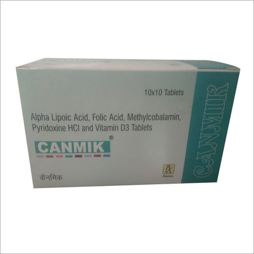 Alpha Lipoic Acid & Folic Acid Tablets General Medicines