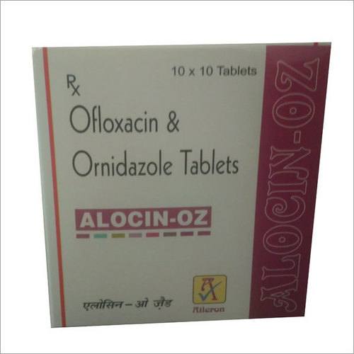 Ofloxacin Ornidazole Tablets - 10x10 Tablets, Antibiotic for Effective Bacterial Infection Treatment, Safe for Adults