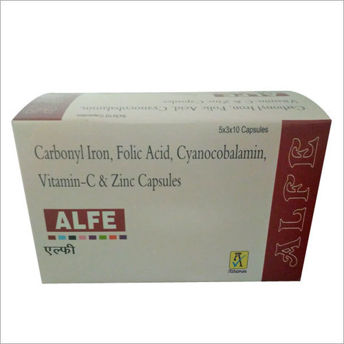 Carbonyl Iron & Folic Acid Capsules General Medicines