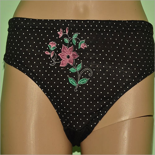 Flower Print Ladies Panty
