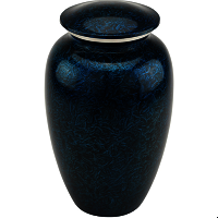 Dark Amethyst Cremation Urn