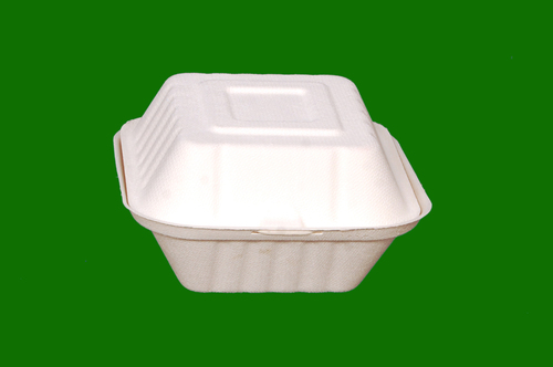 Sugarcane Bagasse Burger Box