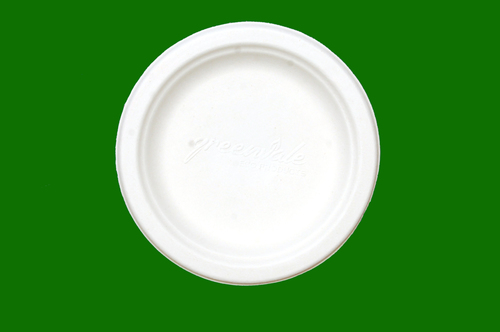 Sugarcane Bagasse Round Plate 6inch