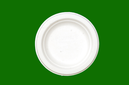 Sugarcane Bagasse Round Plate 6inch