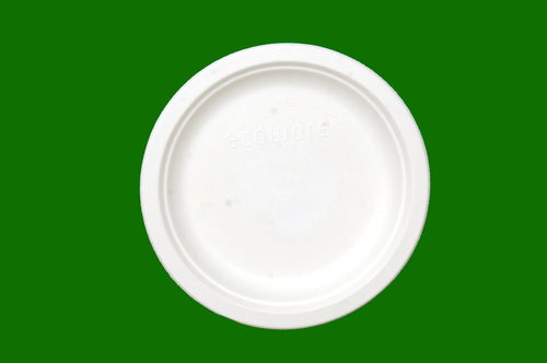 Sugarcane Bagasse Round Plate 7inch