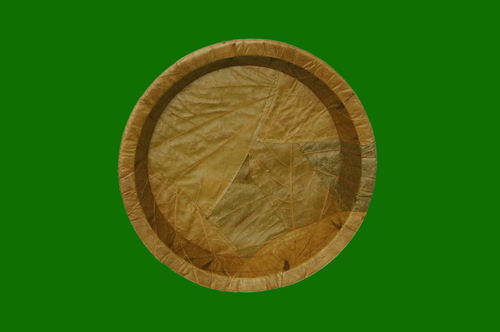 Bahunia Leaf Round Deep Bowl 8inch