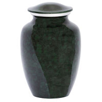 Ivy Green Aluminum Urn Medium