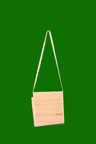 Banana Fiber Bag with Long Handle 9 x 10