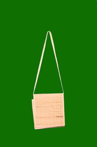 Banana Fiber Bag With Long Handle 9 X 10