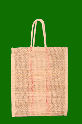 Banana Fiber Bag with Handle 8.5 x 10