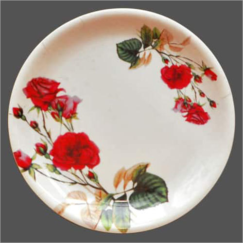Floral Melamine Plates
