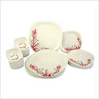 Upc Melamine Dinner Set - Melamine Material, Lightweight And Elegant Design | Microwave Safe, Dishwasher Safe, Various Designs Available