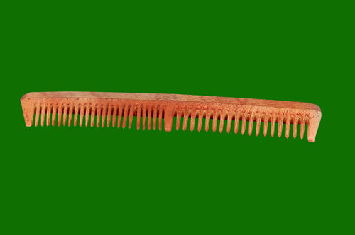 44 Teeth 7.5 x 1.5 Wooden Comb