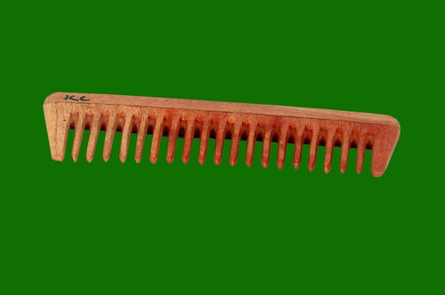 21 Teeth 6 x 2 Wooden Comb