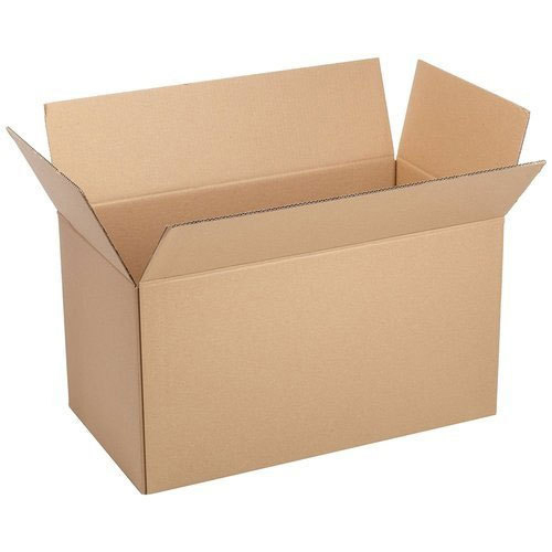 Brown Corrugated Box