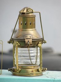 LOT OF 3 PCS Nautical Miner Oil Ship Lantern Maritime Vintage Lamp Decor