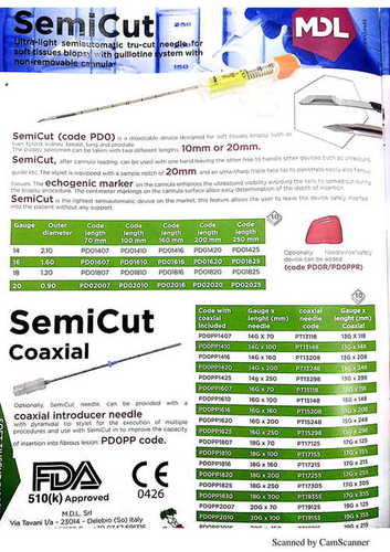 Steel Semicut (Code Pdo)