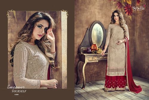 NEW STYLISH PLAZZO SALWAR SUITS