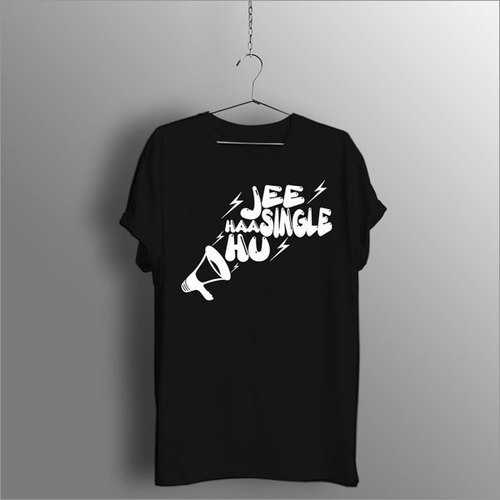 Bio Washed black Cotton T shirts