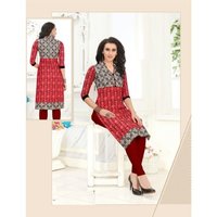 Block Print Kurti Bust Size: 36  To 44 Up