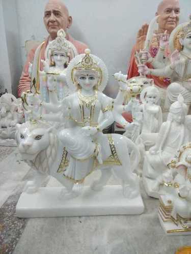 Marble Durga Moorti