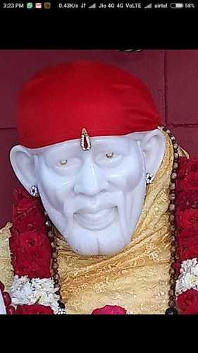 Lord Shirdi Sai Baba Marble Statue