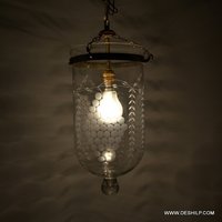 Transparent New Shape Cut Glass Wall Hanging Lamp