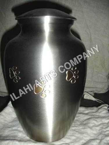 Coated Brass Pet Urn