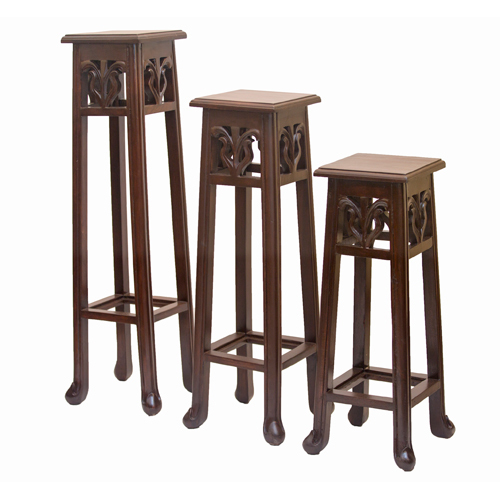 Brown Reclaimed Wooden Stool