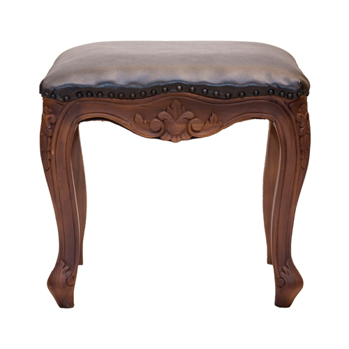 Brown Dressing Table Stool