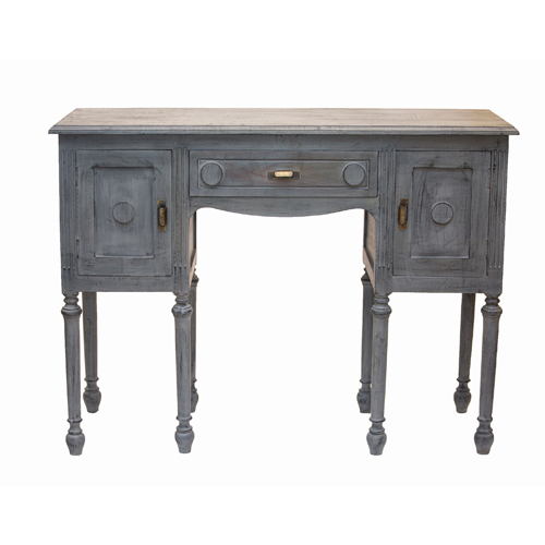 3 Drawer Grey Sideboard No Assembly Required