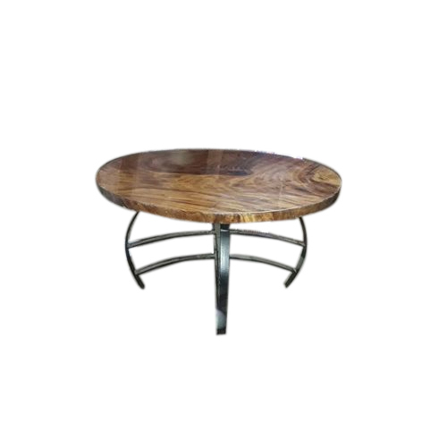 Round Wooden Table