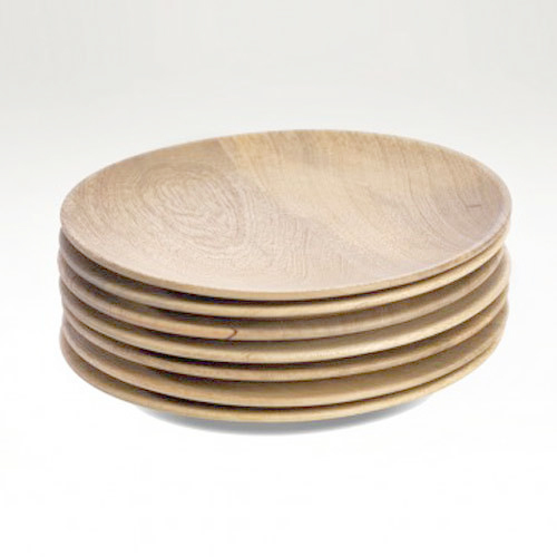 Round Wooden Plate