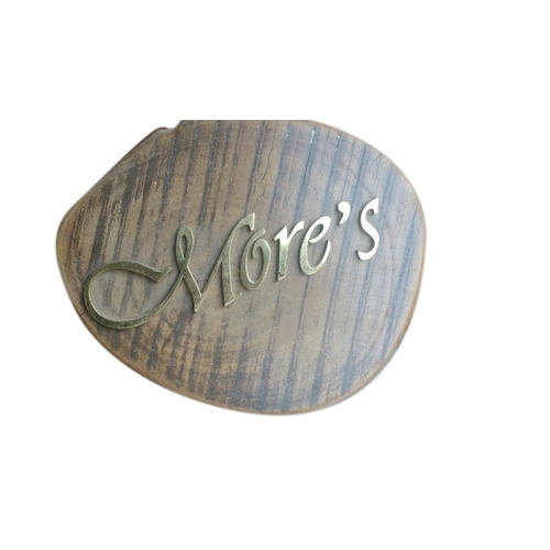 Customized Wooden Name Plate