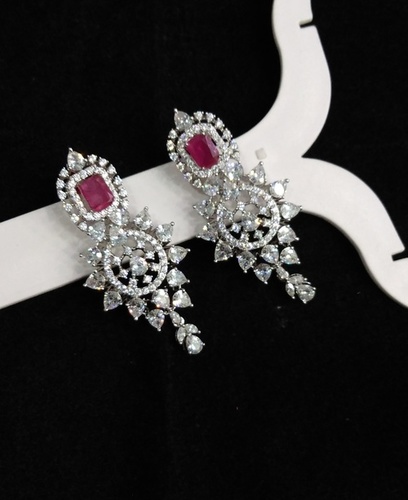 Artificial Silver Earrings