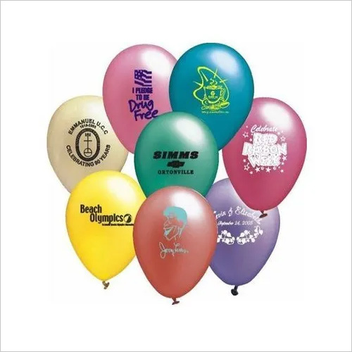 Balloon Printing Ink Size: Available In Various Sizes
