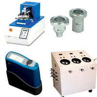 Paint Testing Equipment - Aluminium And Plastic, Automatic Operation, Glossiness And Abrasion Resistance Measurement, Blue And White Design