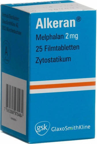 Alkeran - 2mg Tablets Anti-Cancer Melphalan Medication for Patient Treatment | 25 Tablet Box Recommended for Cancer Patients Follow Physician's Dosage Guidelines
