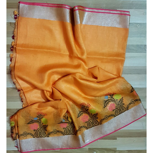 Linen Saree